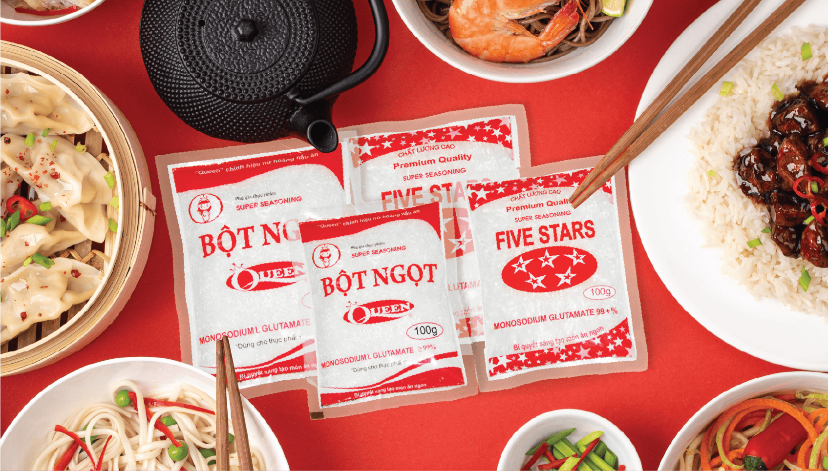 Bột ngọt Queen 2kg